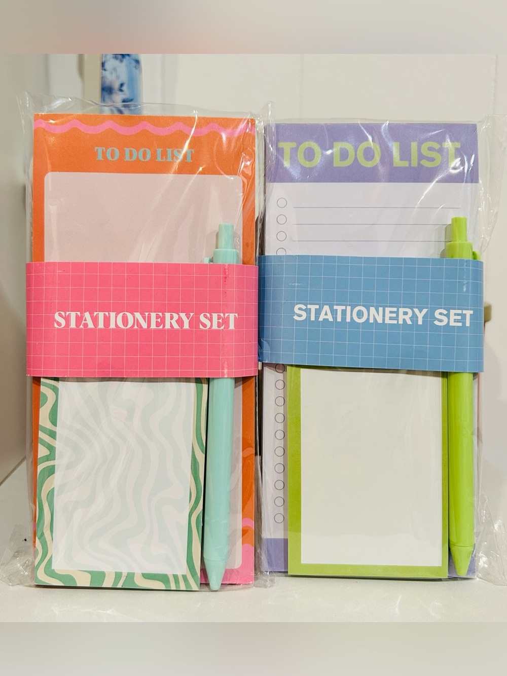 Magnetic Stationery Set Notebooks & Pens — Choose 1